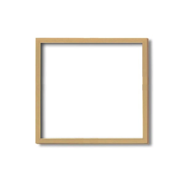 [角額]木製正方額/壁掛けひも 5767 300角（300x300mm）「ナチュラル/木地」