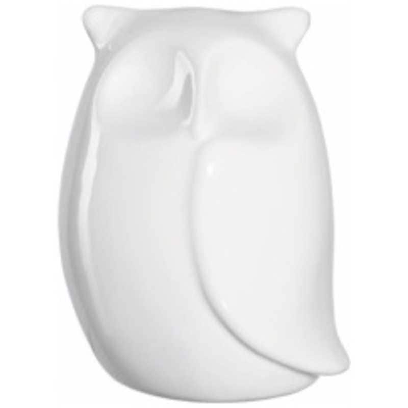 LEONARDO　Leonardo （レオナルド） オブジェフクロウ6P H6cm ホワイト　CN41725