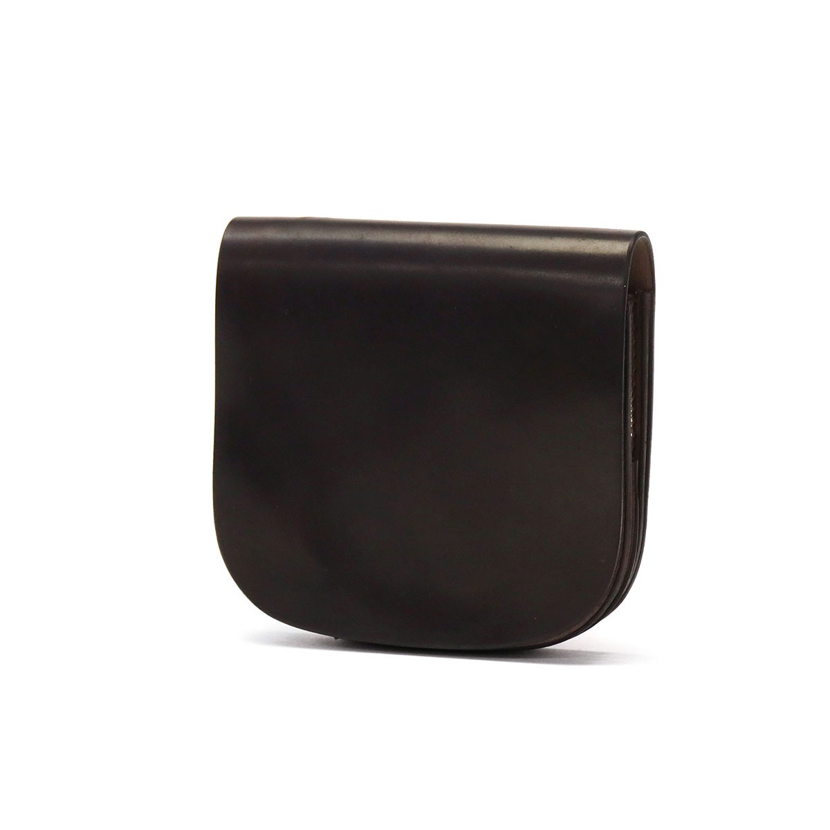 cordovan round mini wallet かぶせ 小さめ 本革 日本製 SO777J