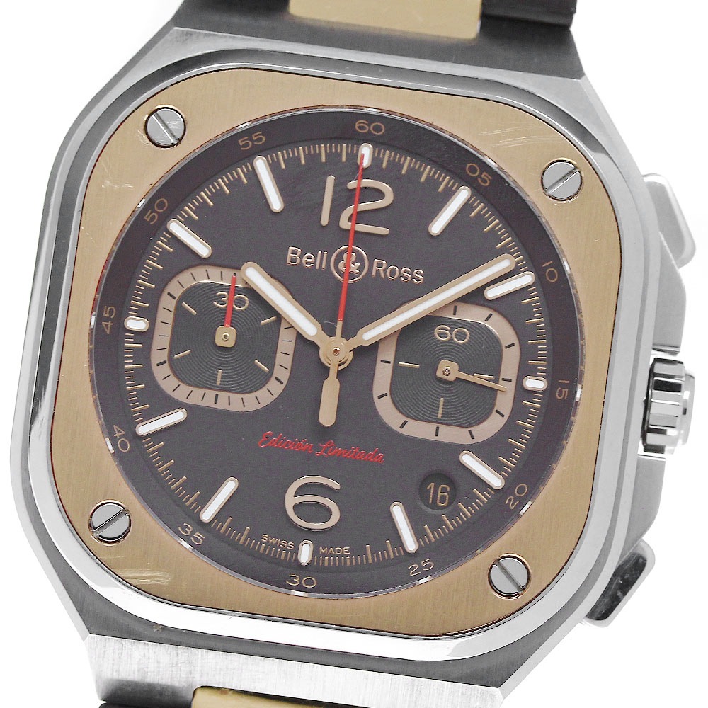 ベル＆ロス Bell＆Ross BR05C-LDA/SRB BR05 クロノグラフ EDICION LIMITADA 世界250本限定 自動巻き メンズ _815419【中古】