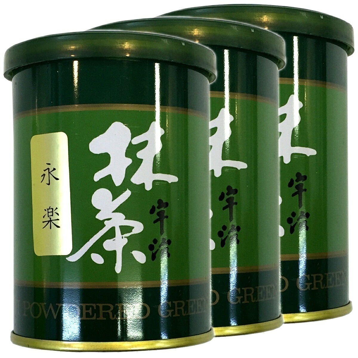 高級宇治抹茶 抹茶 粉末 宝亀 40g3缶セット 京都宇治の粉末のお抹茶です！ 製菓用などにもご使用できます！ 抹茶 粉末 高級 国産 ギフト プレゼント お中元 敬老の日 2025 プチギフト お茶