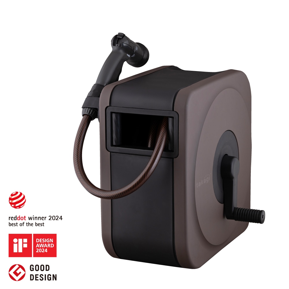 タカギ RC1220BR ホースリール BOXY NEXT 20m（ブラウン） RC1220BR