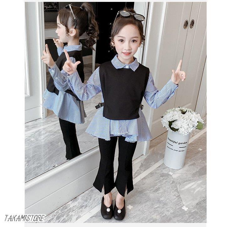 男女兼用その他の子供服トップス長袖 結婚式 フォーマル セットアップ 発表会 ジュニア 【制服標準装備】子供服 卒業式 パンツスーツ キッズ ブラウス 女の子 3点セット 入園式 ベスト