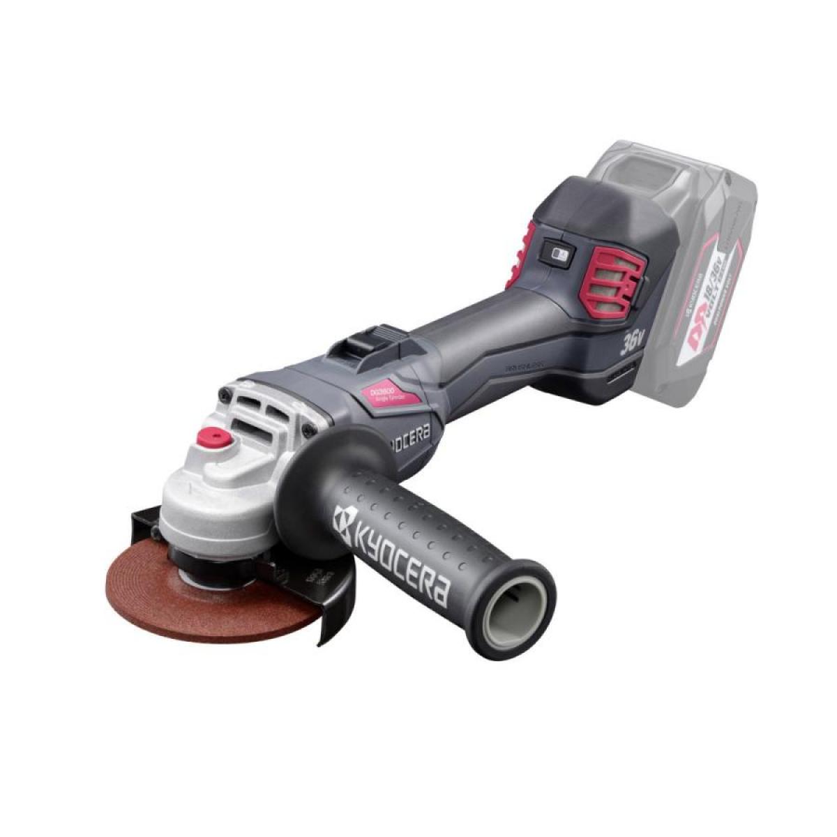 京セラ 旧リョービ 36V 充電式ディスクグラインダー 砥石径100mm 本体のみ DG3600 ハイパワー 1200W 軽量