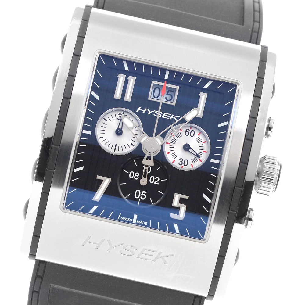 ハイゼック HYSEK KN4114A キラダ クロノグラフ クォーツ メンズ _949706【中古】