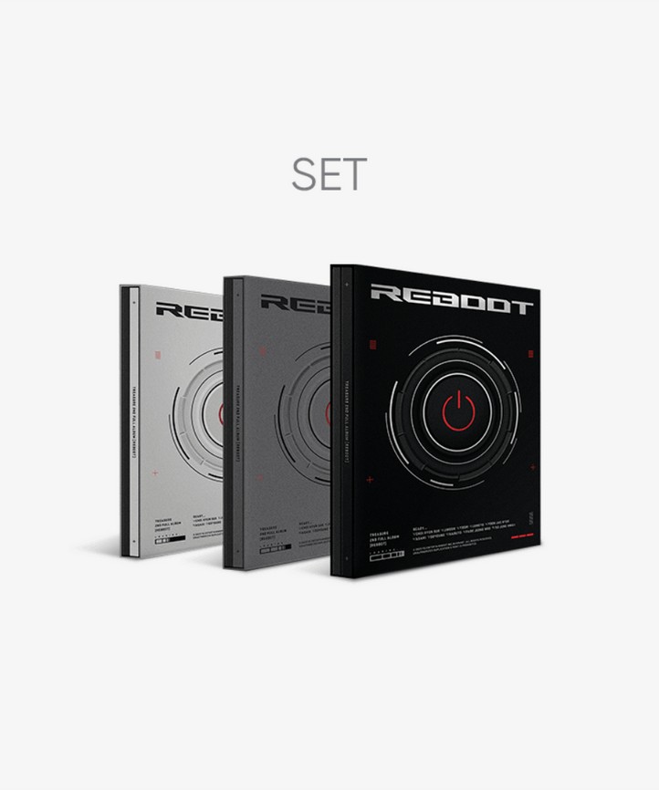 [正品] TREASURE- 2ND FULL ALBUM [REBOOT] PHOTOBOOK VER. (Set)