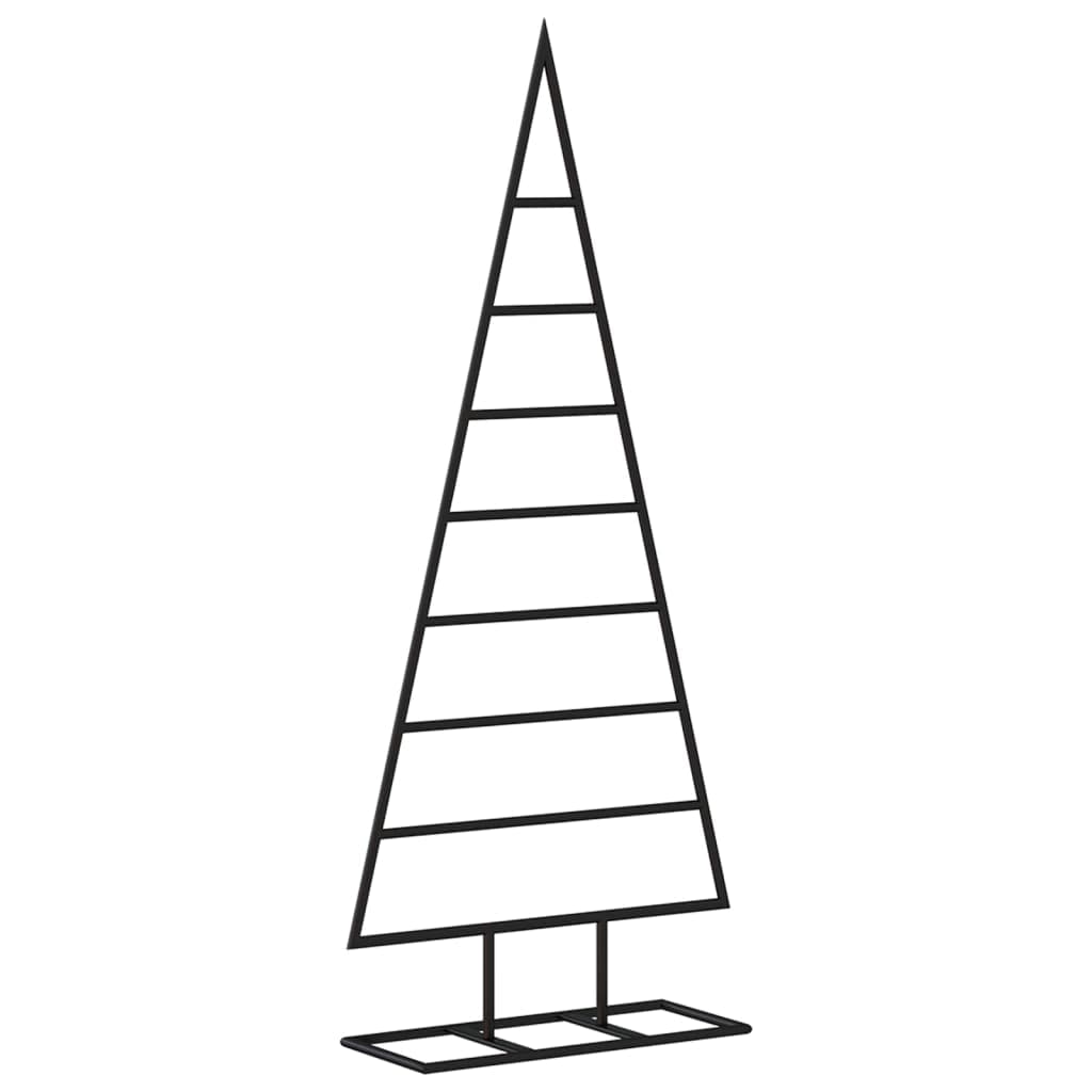 金属製クリスマスツリー デコレーション用 ブラック 125cm