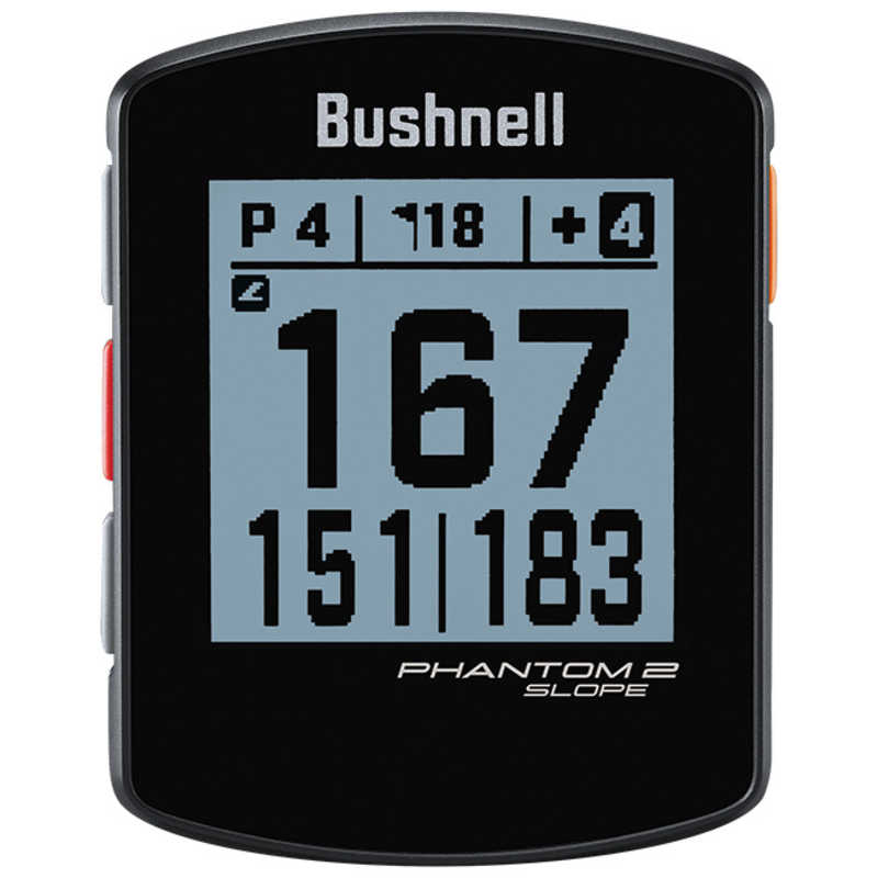 ブッシュネル　GPS ゴルフナビゲーション ファントム2スロープ ブラック　362170A