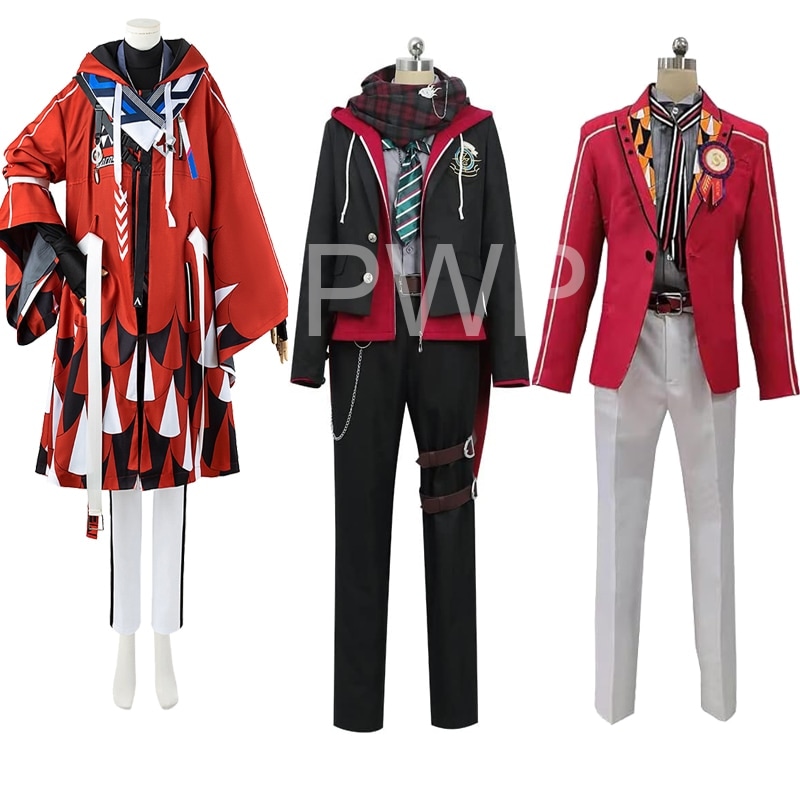 甲斐田晴 長尾景 弦月藤士郎 コスプレ衣装 バーチャルYouTuber VTuber ウィッグ 追加可能 コスチューム 変装 仮装 大人用 7,250円