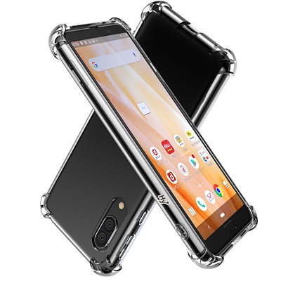 他サイト： Hy+ AQUOS sense3 ケース SH-02M SHV45 SH-M12 Android One S7 カバー SH-RM12 ストラップホール 米軍MIL規格 クリア 衝撃吸収ポケット内蔵の商品画像