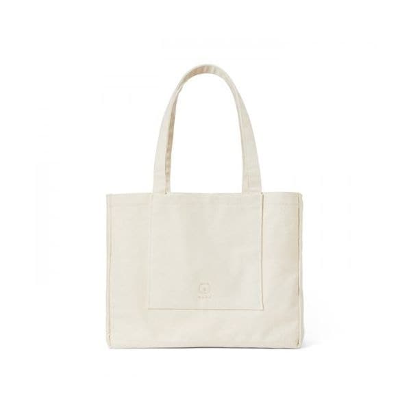 MAKR+LINE FRIENDS ブラウンオフセットトート