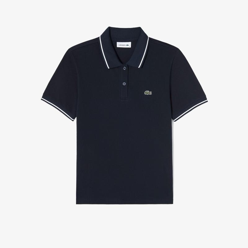(女性) 26SS ヘリテージ ピケ ポロシャツ PF315E-56G 166 (ネイビー)