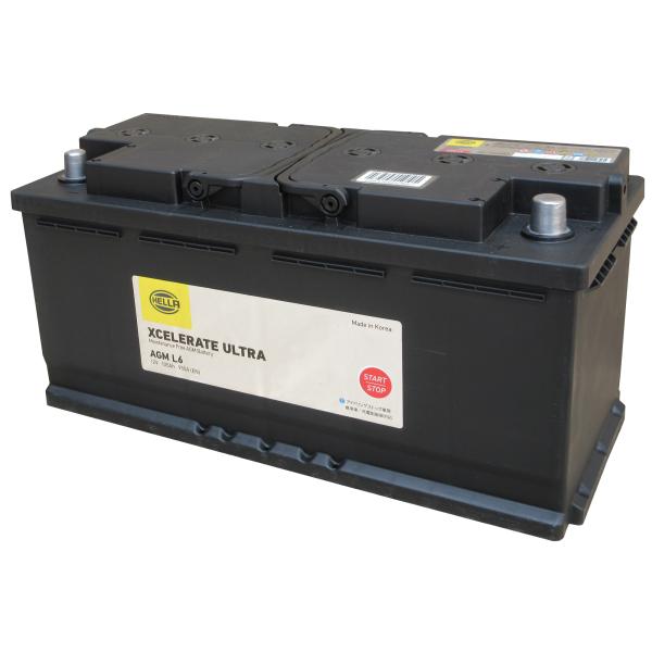 HELLA（ヘラー） 輸入車用AGMバッテリー 　AGM L6