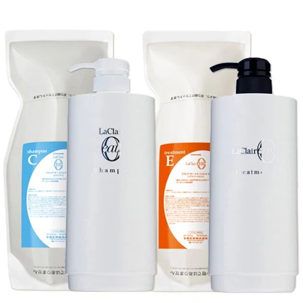 ラクレア オー シャンプーCクリア600mL+トリートメントEエモリエント600g+各専用ディスペンサー 7,343円