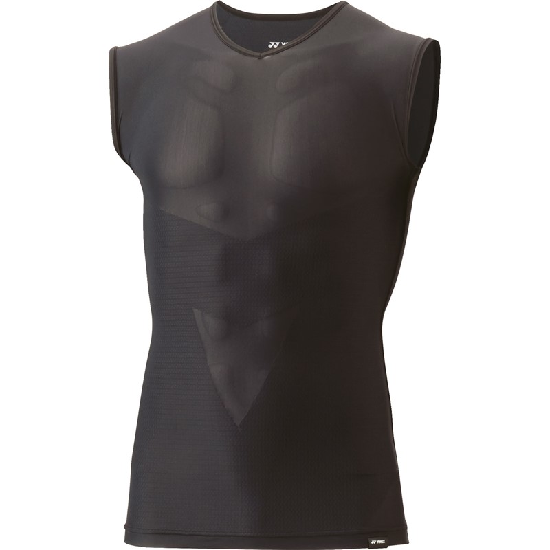 ユニノースリーブシャツ ボディケアストレッチシャツ (stba1021-007)