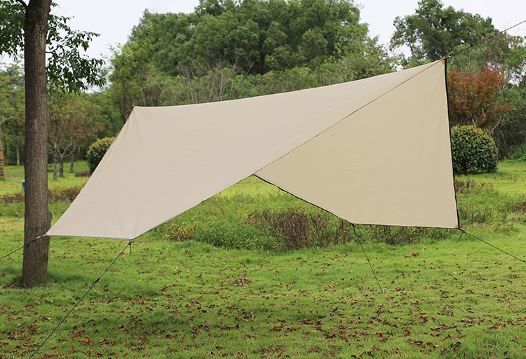 アウトドア多機能六角天幕防水日焼け止めビーチハウス日除けテント薄くシート