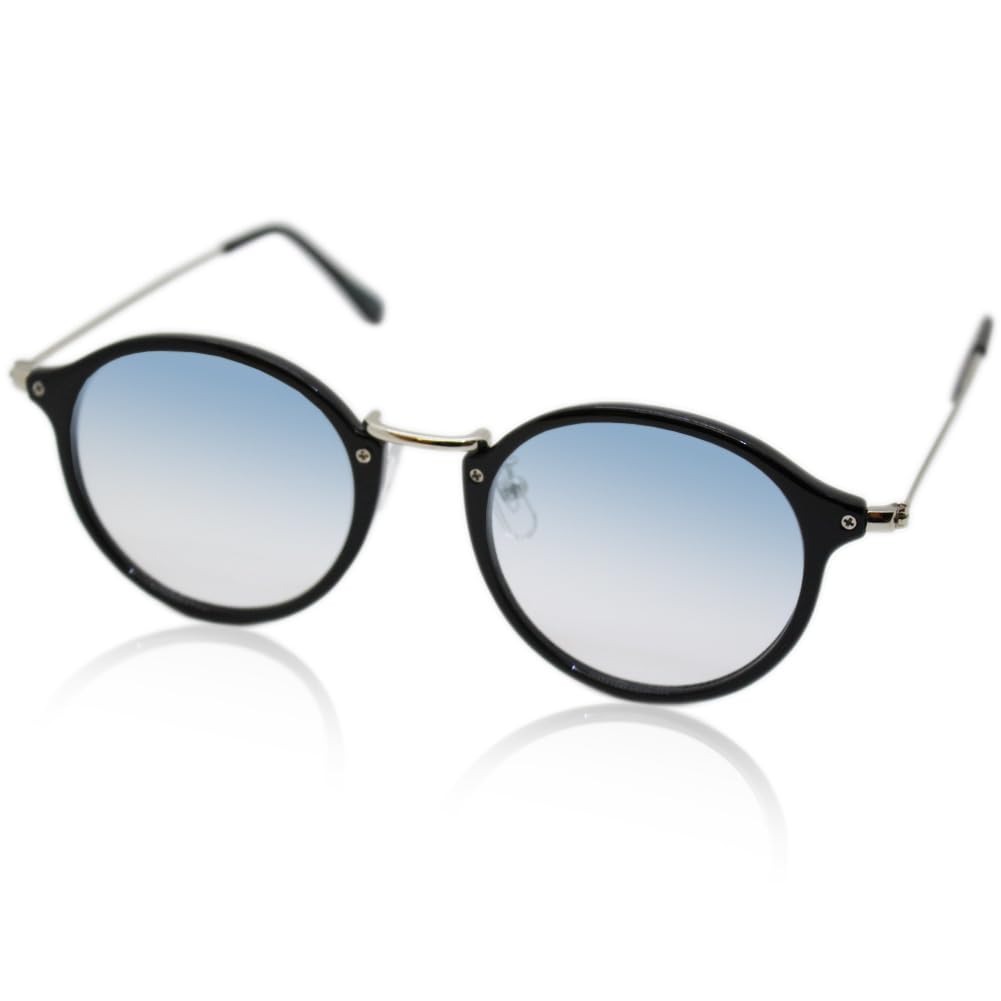 [エイトトウキョウ] 調光サングラス ブルーライトカット メガネ UVカット ライトブルー [ 鯖江メーカー企画 ] PH-LBL