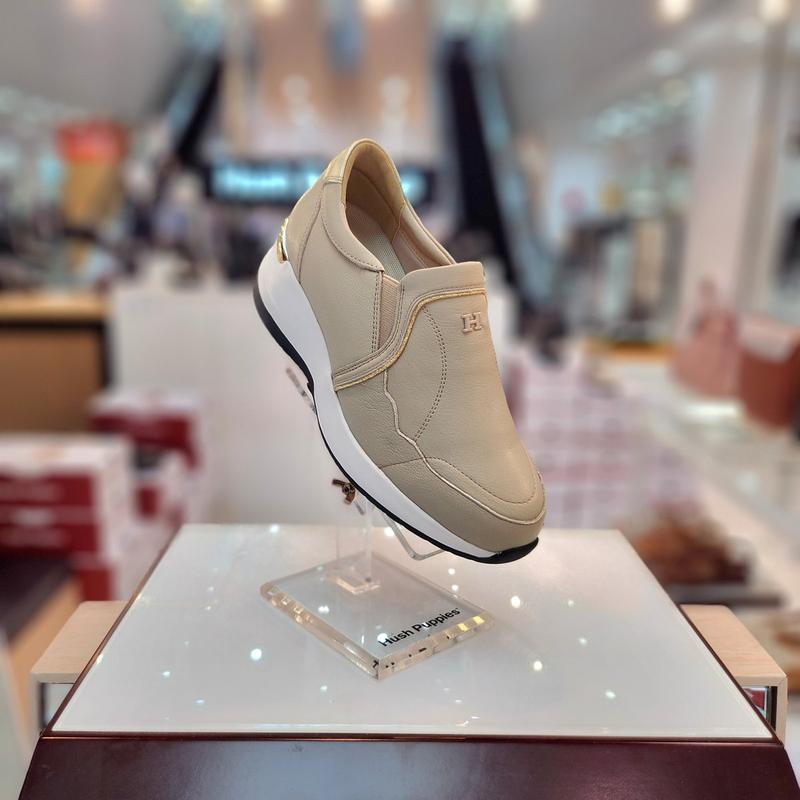 女性 足が楽な5cm軽量コンフォートスリッポン3fr483-c