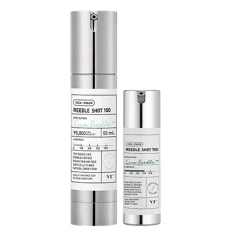 韓国コスメ VT REEDLE SHOT 100 50ml + REEDLE SHOT 700 10ml セット, 1セット