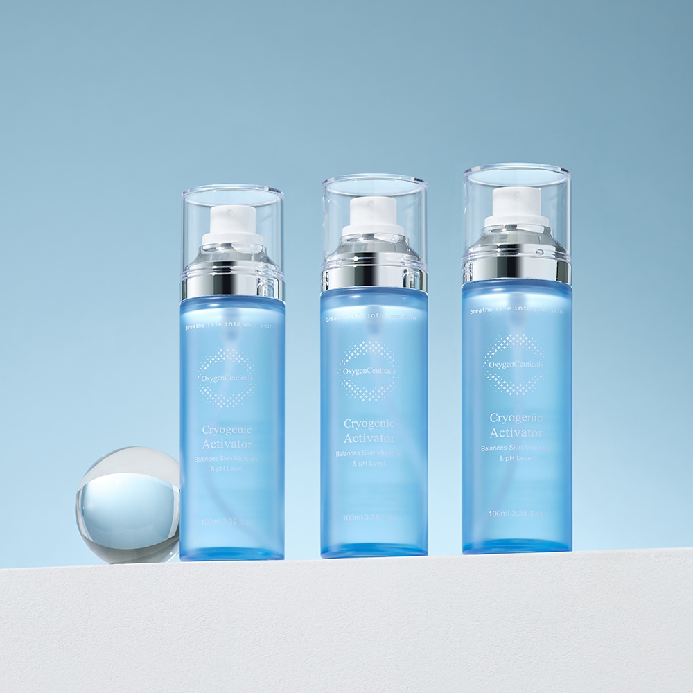 [クリオジェニック アクティベーター 100ml] 海洋深層水 水分 ミスト オキシジェンシュティカルズ + マスクパックをプレゼント