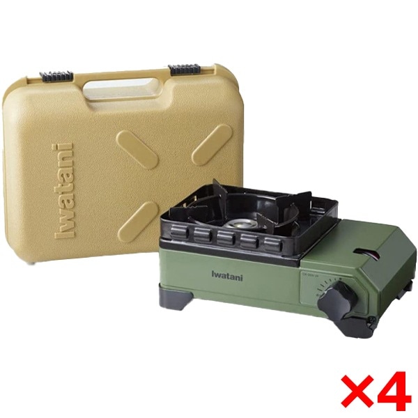【4個セット】 CB-ODX-1-OL オリーブ ForeWinds カセットフー タフまる [カセットコンロ] 23,697円