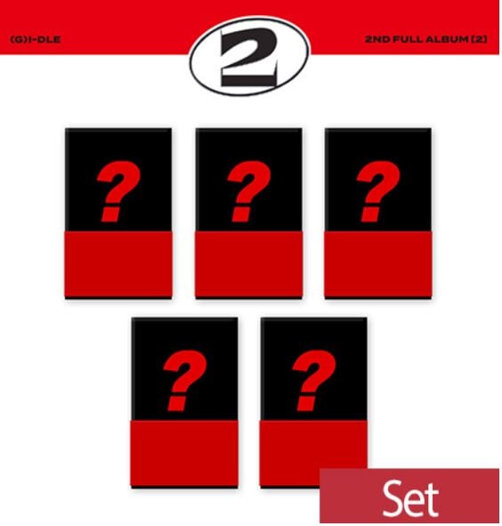 【5種セット】 (G)I-DLE - (POCA ALBUM Ver.) 2nd Full Album [2]