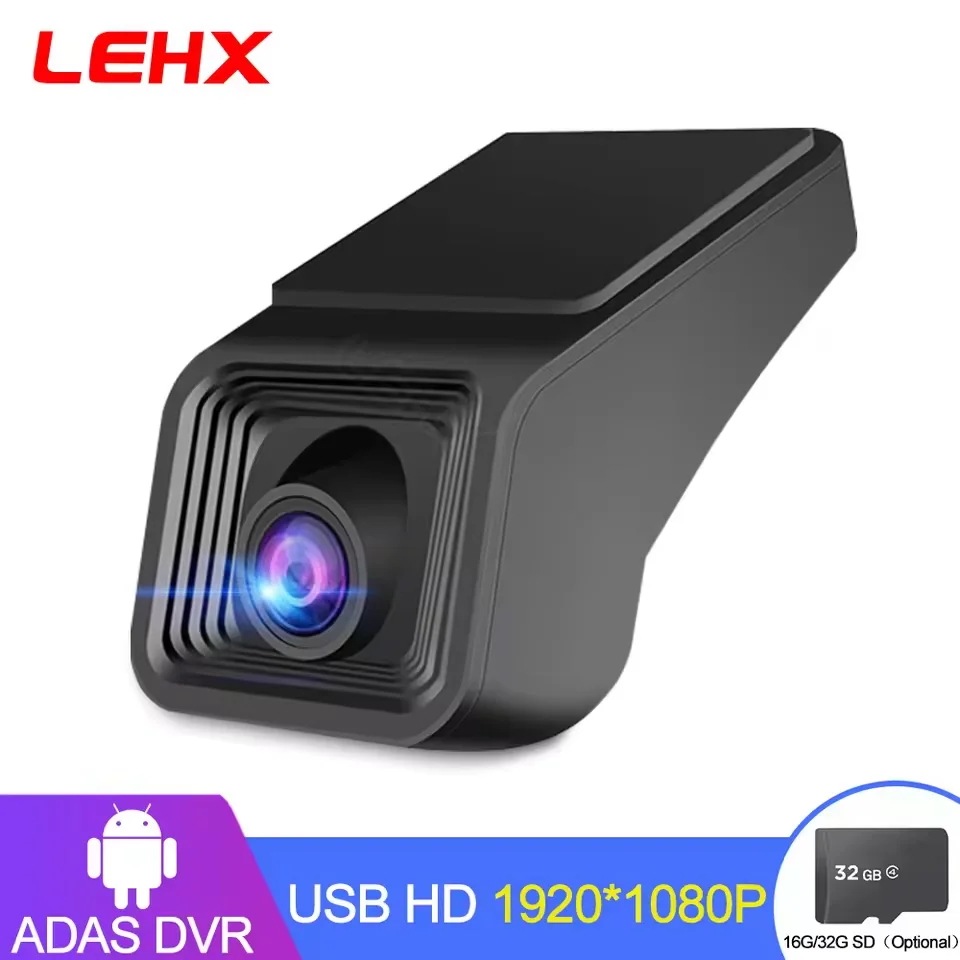 LEHX X8 車載ドライブレコーダー フルHD 1080P ADAS ドライブレコーダー ナイトビジョン 駐車監視対応 カーステレオ Android プレーヤー 輸入品
