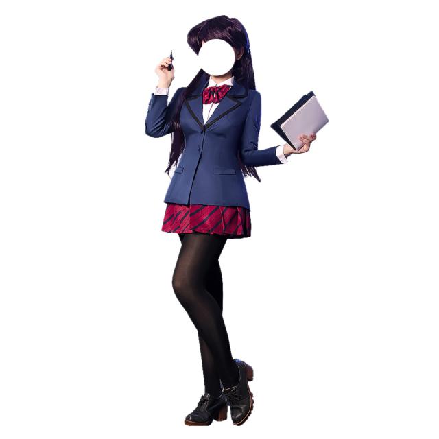 【短納期】古見さんはコミュ症です古見硝子 コスプレ衣装 コスチュームイベント 変装 ハロウイン