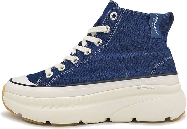 AKIII CLASSIC アキクラシック RECOVERT Cotton High カジュアル シューズ スニーカー 厚底 韓国発 AKC0038-DEM レディース