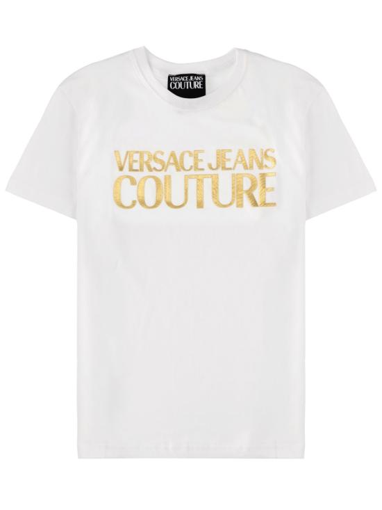 VERSACE Men T-Shirts 80GAHT00 CJ00TG03 WHITE