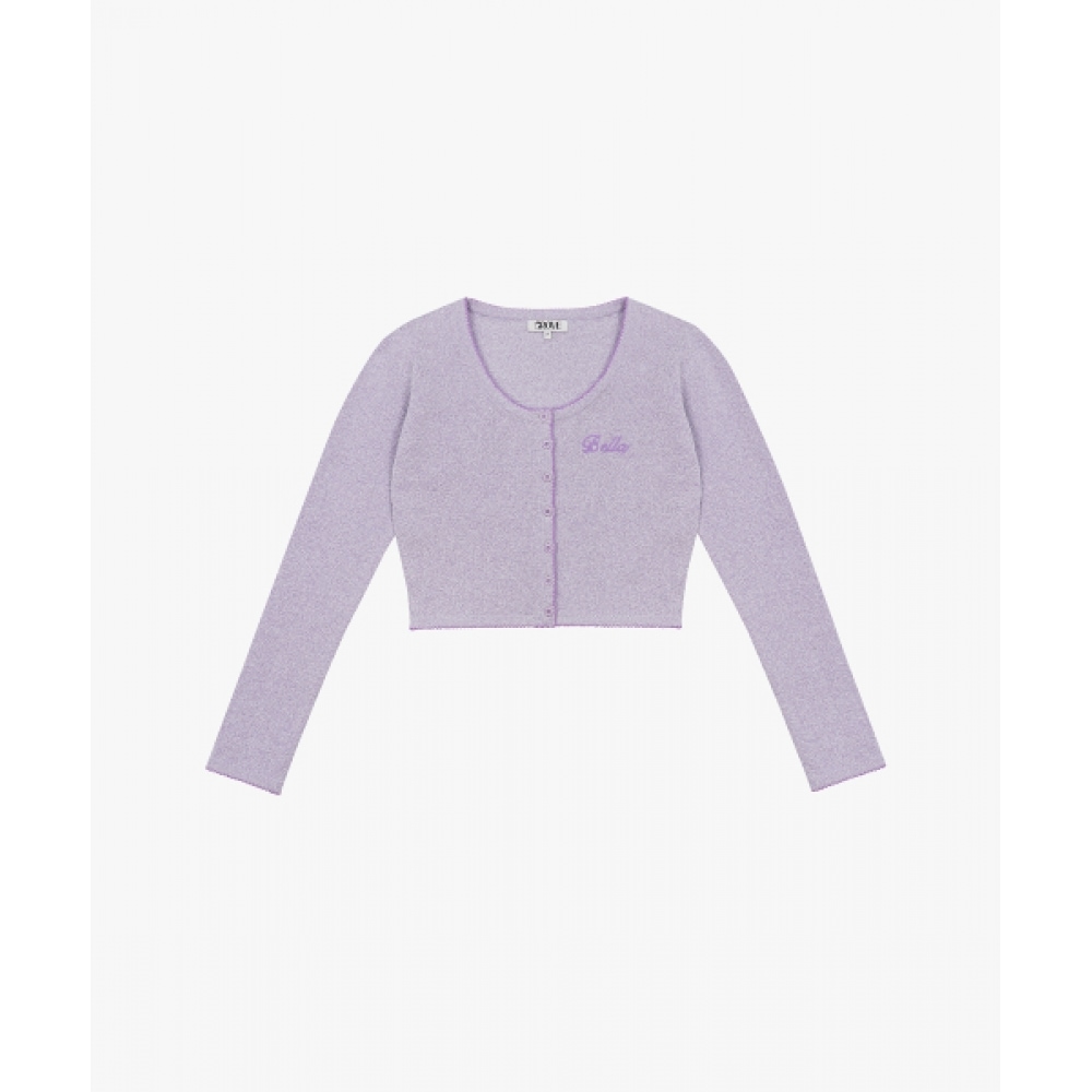 グローブ 23SS ベラカーディガン_パープル