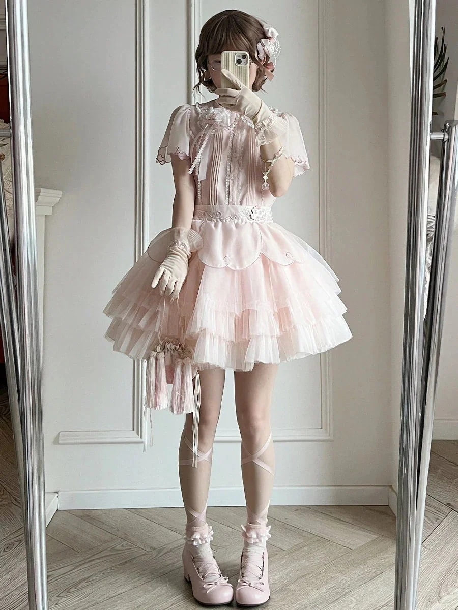 スーツ レディース 2025春 スウィート超妖精気質 ス ハイウエスト スリム パフスカート 2点セット