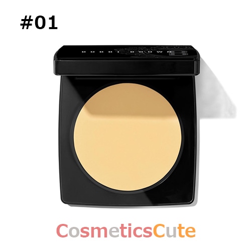 Bobbi Brown シアーフィニッシュプレスドパウダー #01 ペールイエロー