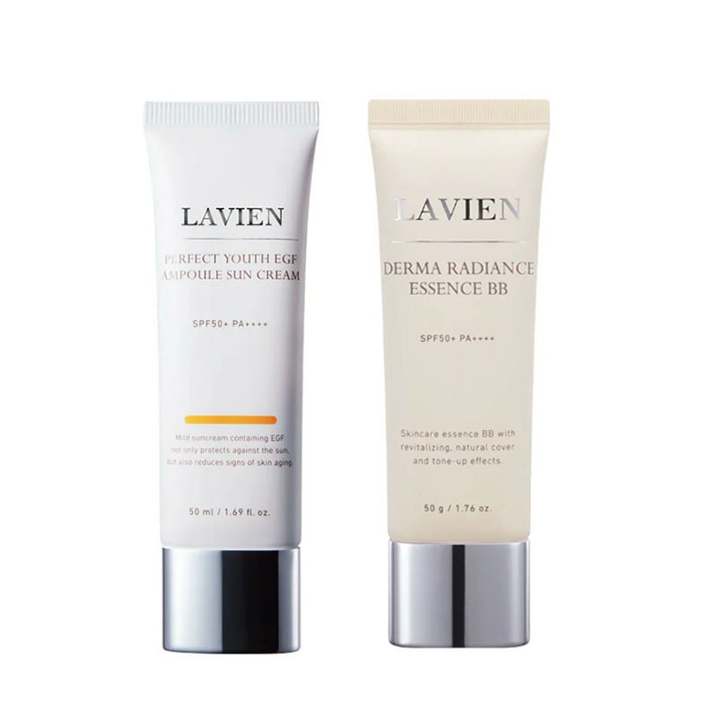 [1+1]パーフェクト ユース EGF アンプル サンクリーム 50ml SPF50+ / PA++++ダーマ ラディアンス エッセンス BB spf50+pa++++ 50g