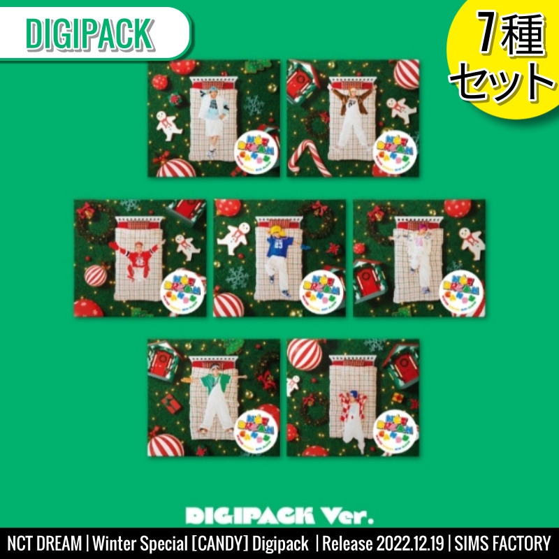[7種セット] NCT DREAM Winter Special [CANDY] Digipack Ver. 冬スペシャルアルバム