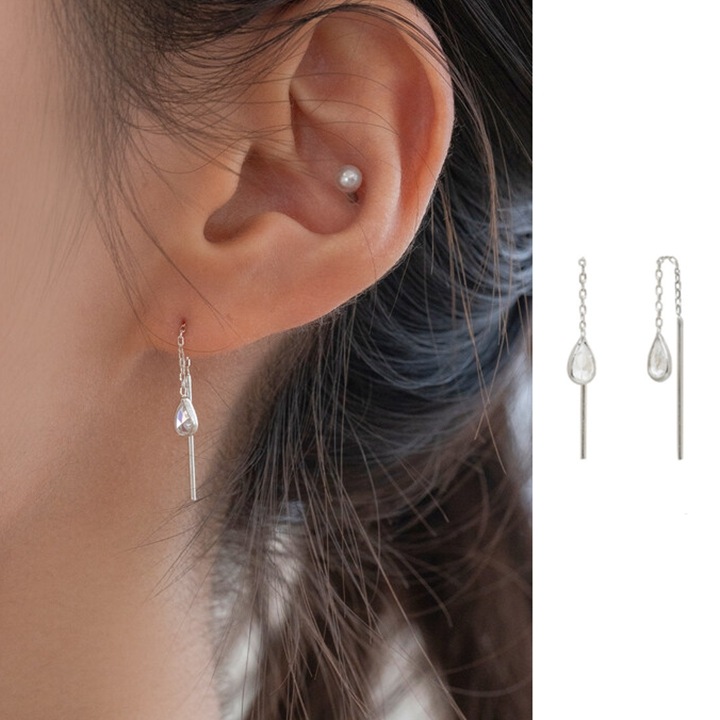 [SILVER925]SILVER FAIR drop EARRING