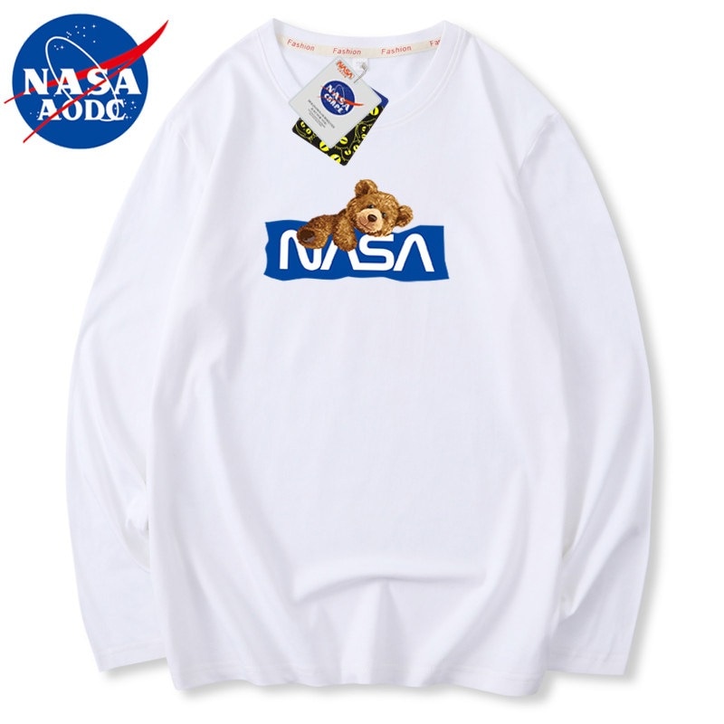 厚手の長袖Tシャツ メンズ 春秋用 新疆産純綿 ゆったりスウェットシャツ 純粋なインナーシャツ トレンド