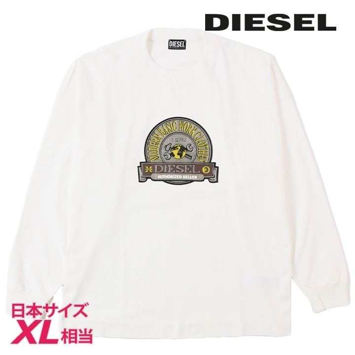 長袖スウェットシャツ トレーナー メンズ S-PATCHY リフレクティブプラスチックパッチ die-m-t-f4-3v2