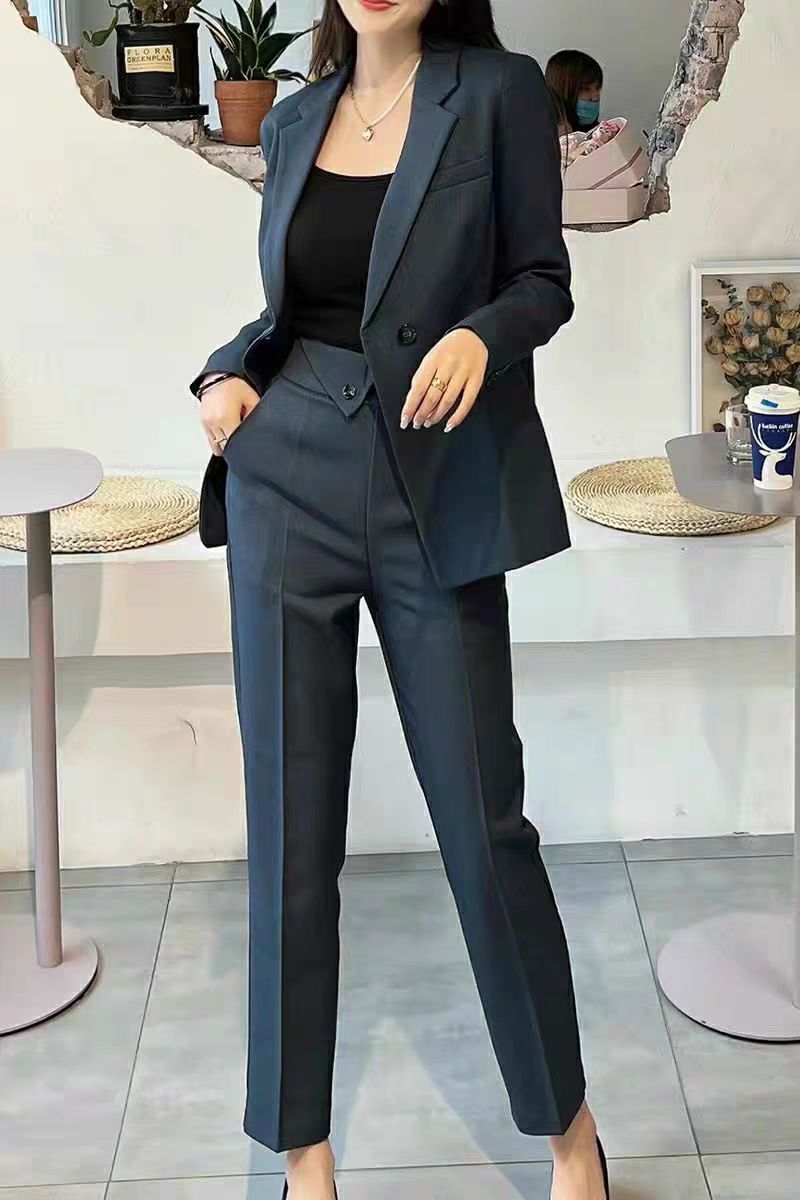 スーツセット 【春秋】レディーススーツセット ビジネス 面接 ワークウェア 上品なデザイン