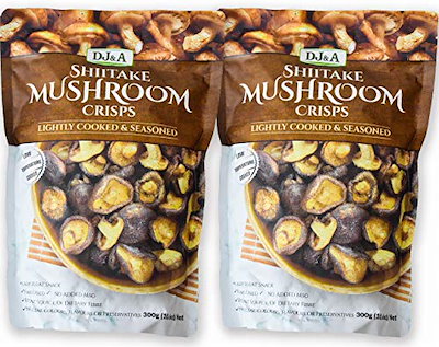 他サイト： DJ&A しいたけ マッシュルーム クリスプス 300g 2個セットの商品画像