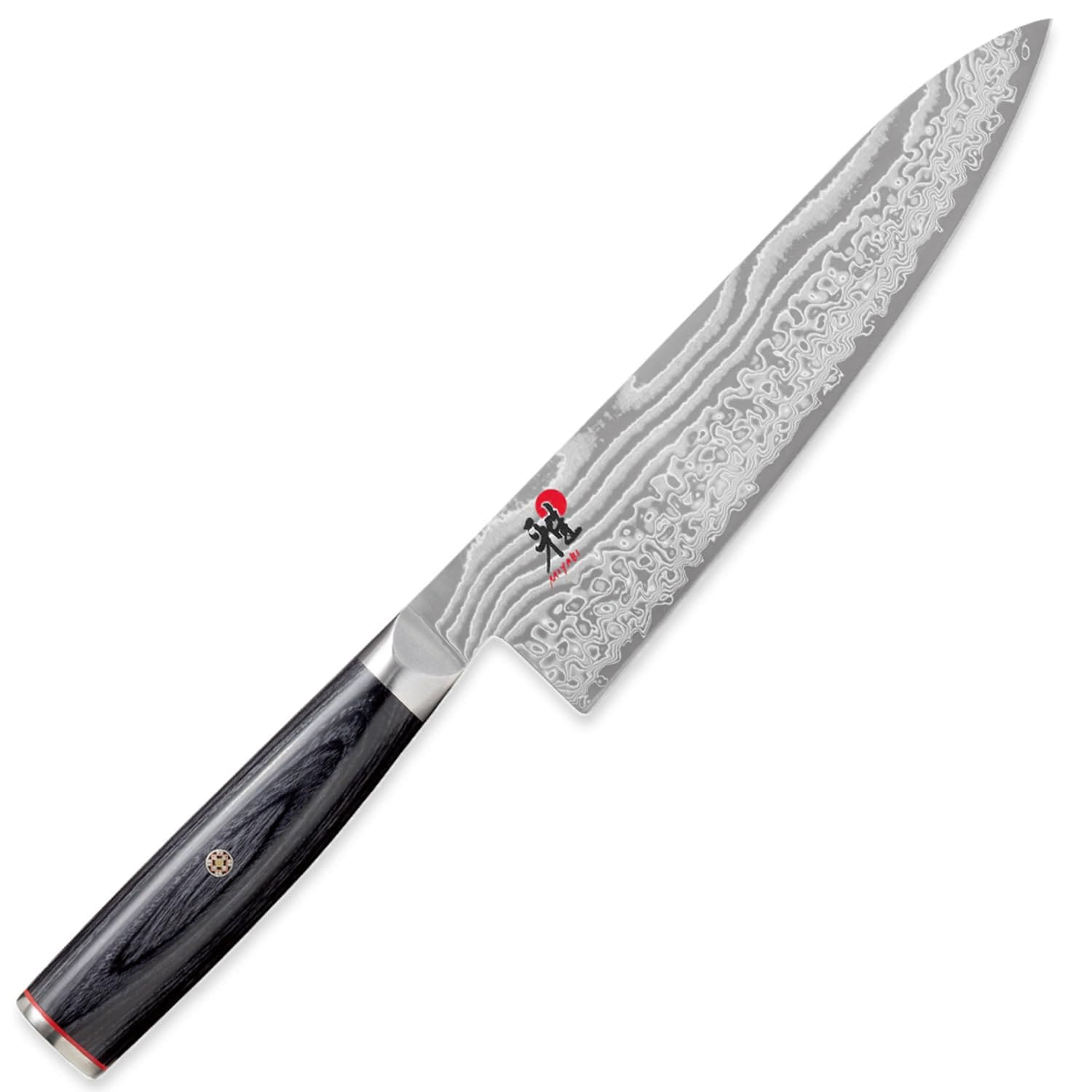 MIYABI ミヤビ 「 5000FCD 牛刀 200mm 日本製 」 ダマスカス シェフナイフ 包丁 多層鋼 ステンレス 岐阜県関市製【日本正規販売品】 34681-201
