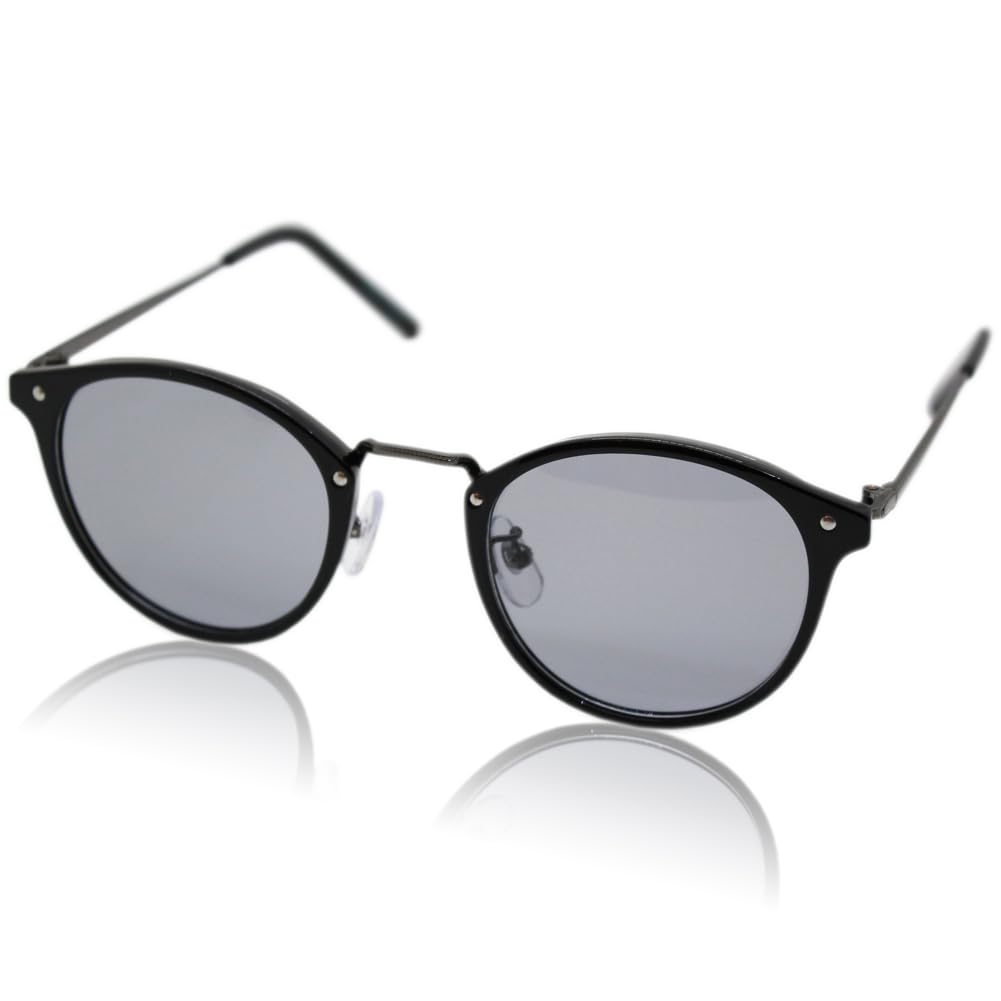 [エイトトウキョウ] 曇り止め 偏光サングラス ドライブ 運転用 ボストン 高級コンビフレーム [ 鯖江産レンズ ] P-HN-1104