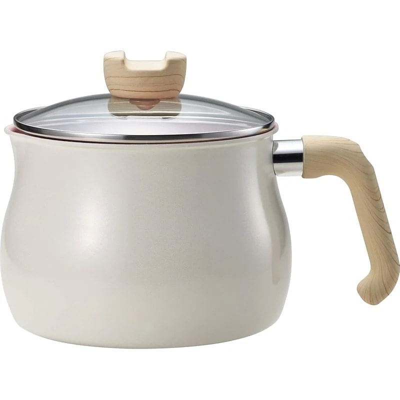 【即納】和平フレイズ マルチポット Lサイズ 14cm 3L (4人分まで) ホワイト 7つの使い方 煮る 茹でる 沸かす 炊く 炒める 揚げる 和える IH対応 ふっ素樹脂加工 トゥーメイ チャーム