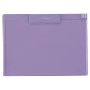(まとめ) リヒトラブ クリップボード A4ヨコ ブルーバイオレット A-987U-23 1枚 (×10セット)