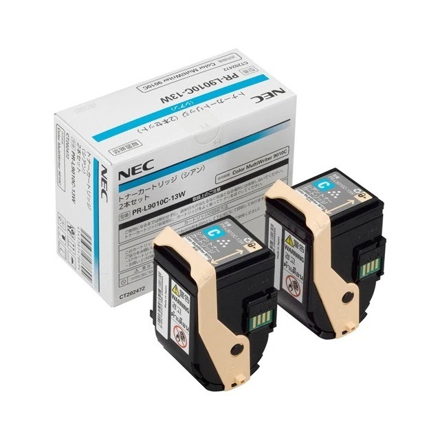 『PR-L9010C-13W』 アウトレット品 純正 トナーカートリッジ シアン ２個入り