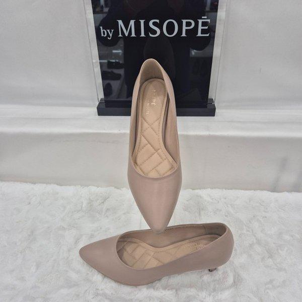 By 女性 ベーシック ミドルヒール パンプス 112HT131FS004 PINK 1 JJ