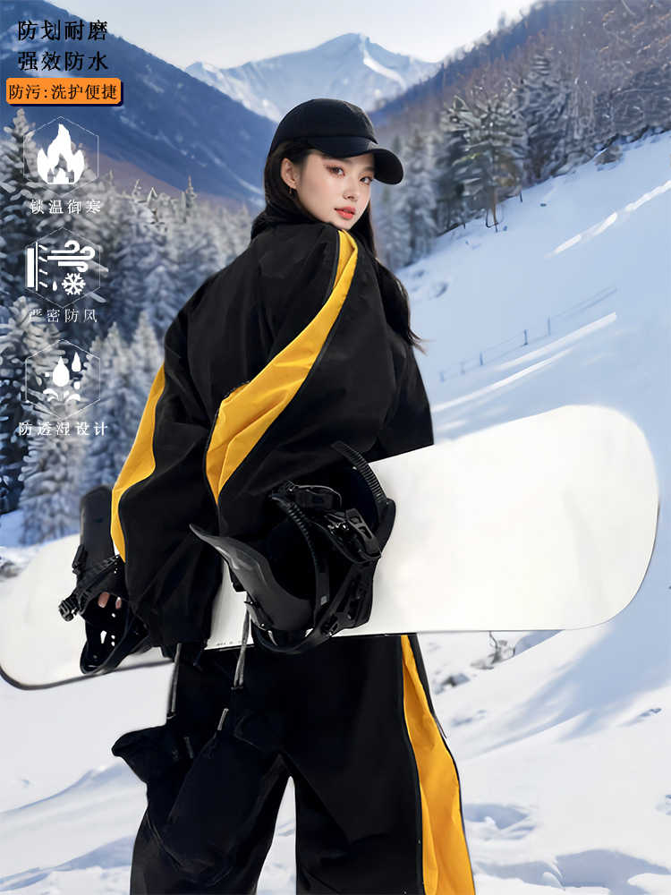 スノーボードウェア 2024 2025 上下セット レディース メンズ ジャケット アウター パンツ スウェット スノボー スキーウェア スノボウェア 韓国風