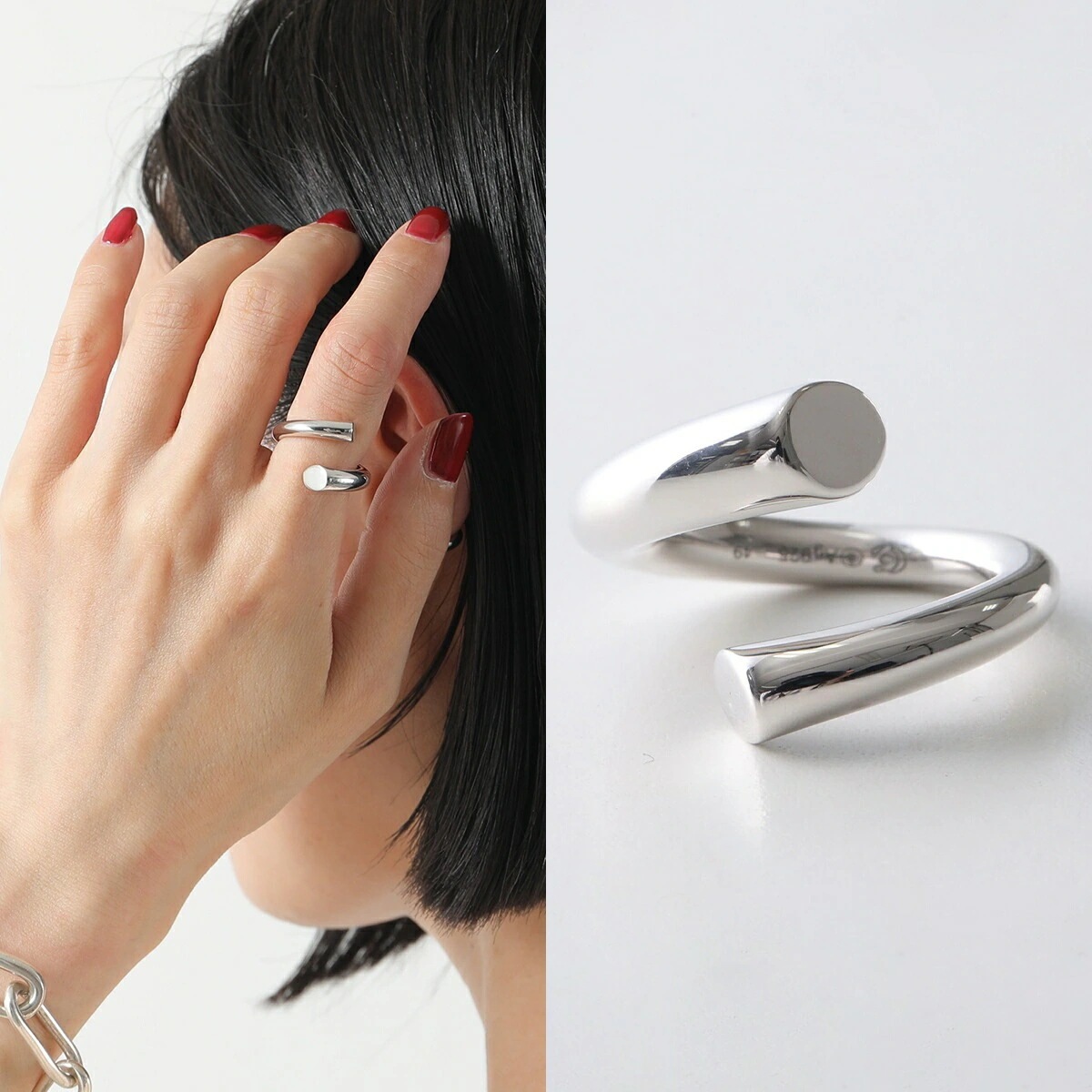 Charlotte Chesnais シャルロットシェネ リング BAGUE BISEAU 24BA050AR レディース 指輪 アクセサリー ARGENT