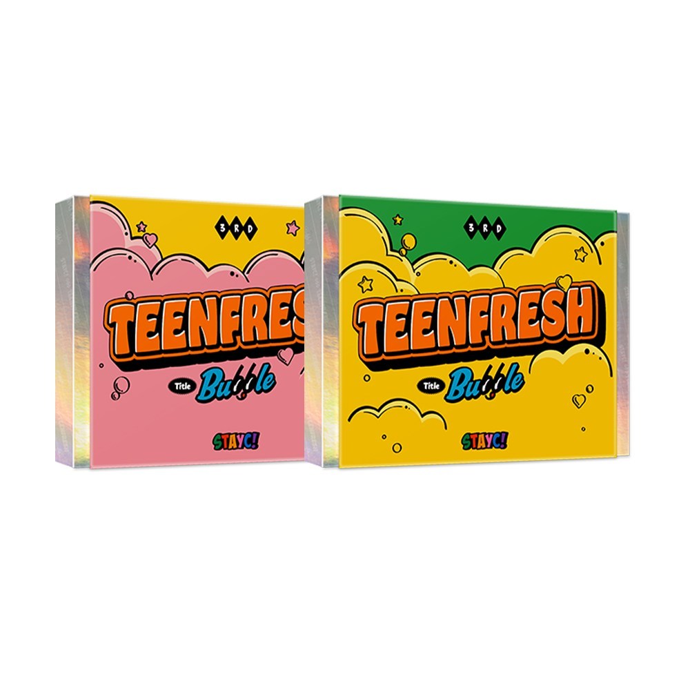[CD]ステイシー（STAYC） - ミニアルバム3集：TEENFRESH [2種中1種ランダム発送]