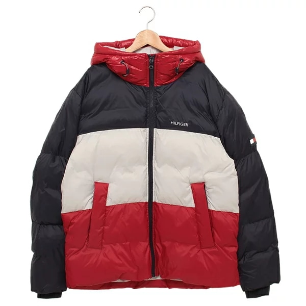 ブルゾン パフォーマンス パファー ジャケット レッド メンズ TOMMY HILFIGER 152AN825 MUF